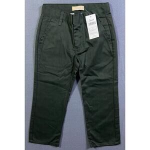 New Leveret Kids Green Chino Pants NWT